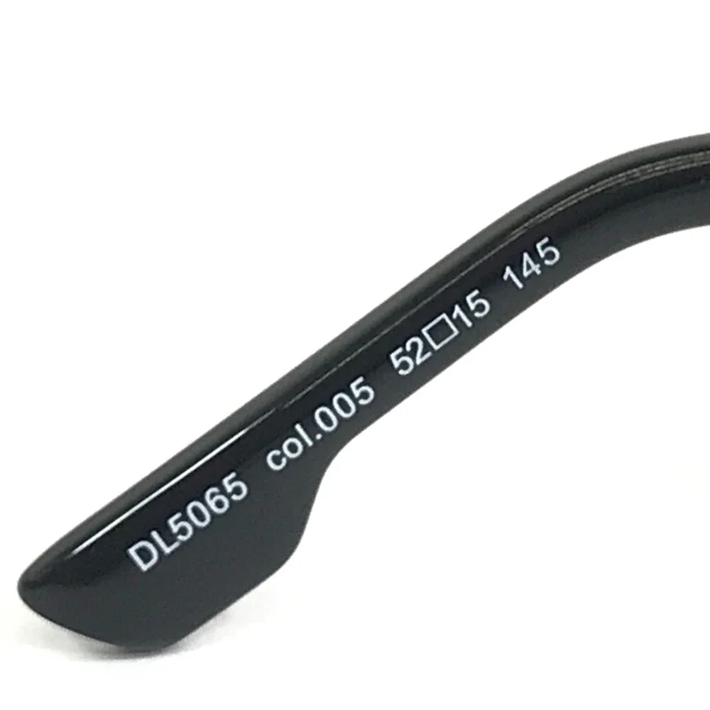 Diesel Eyeglasses Frames DL5065 col.005 Black Square Full Rim 52-15-145